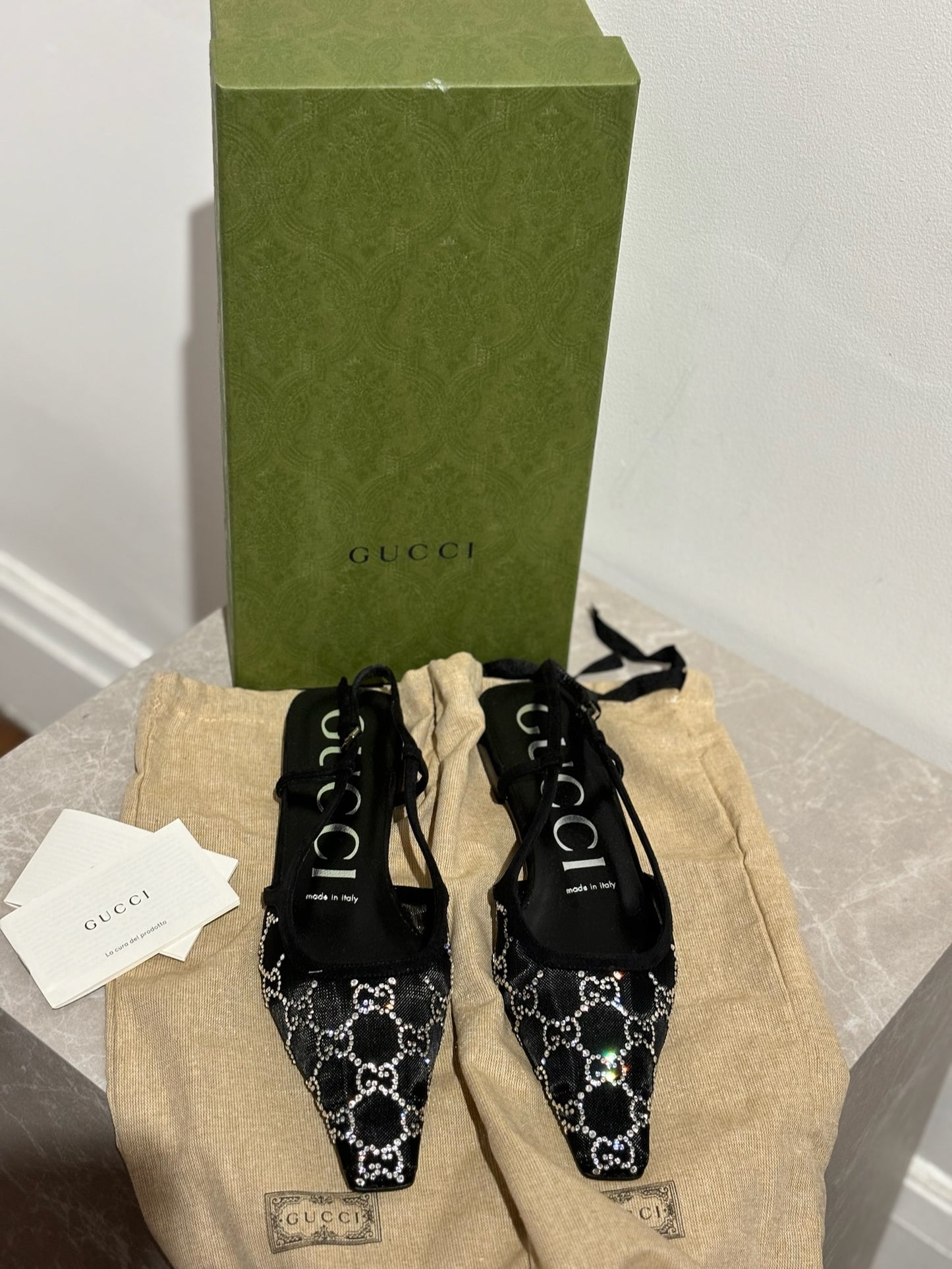 Ballerines Gucci GG T.37,5 NEUVES