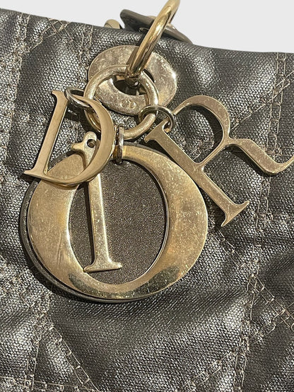 Sac Dior Lady Soft gris