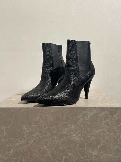 Bottines Saint Laurent noires T.39