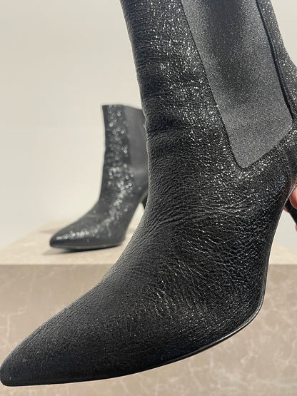 Bottines Saint Laurent noires T.39