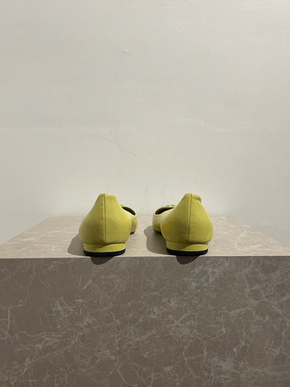 Ballerines Gucci jaune T.39,5