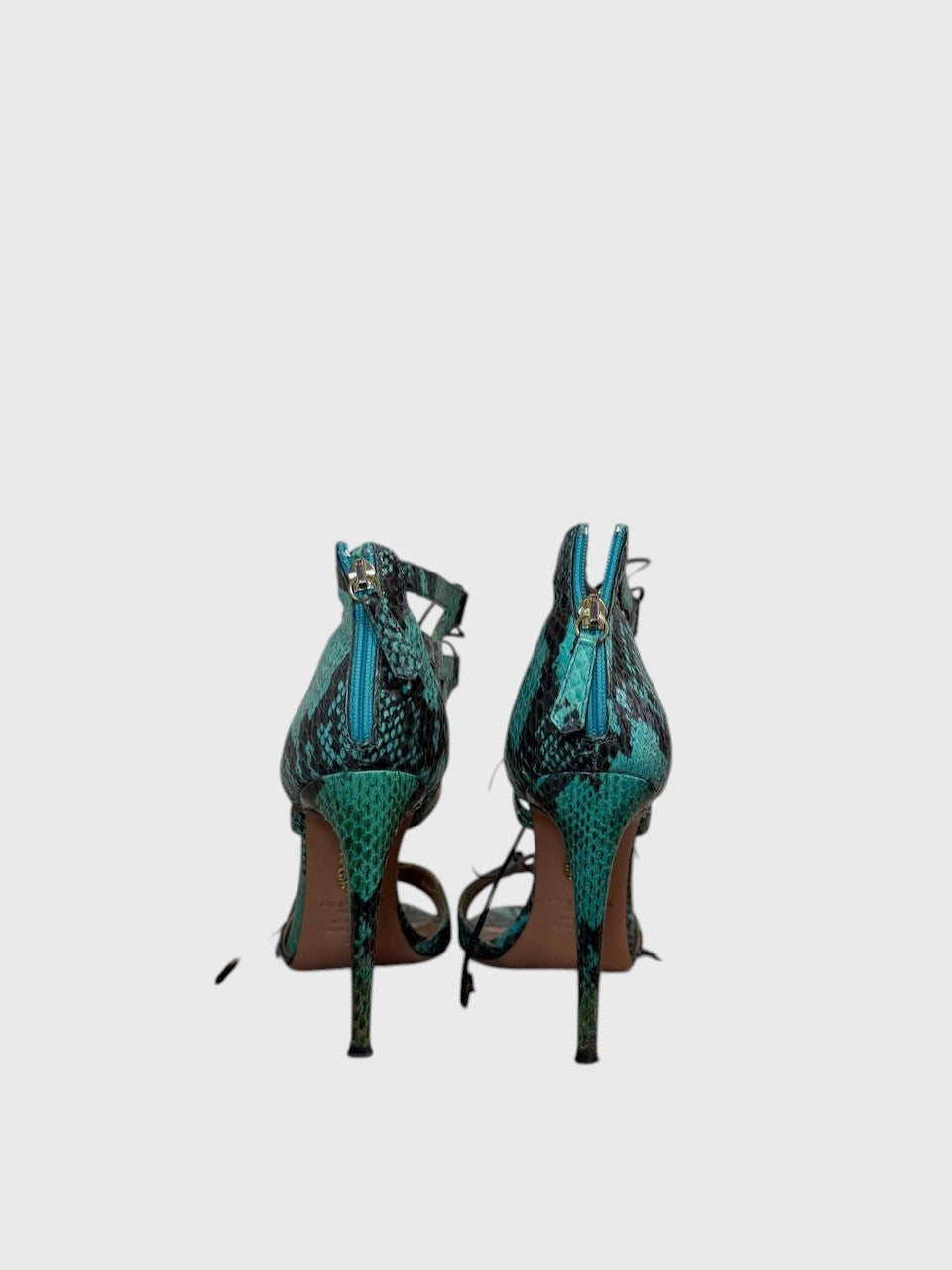 Sandales Aquazzura vertes T.38