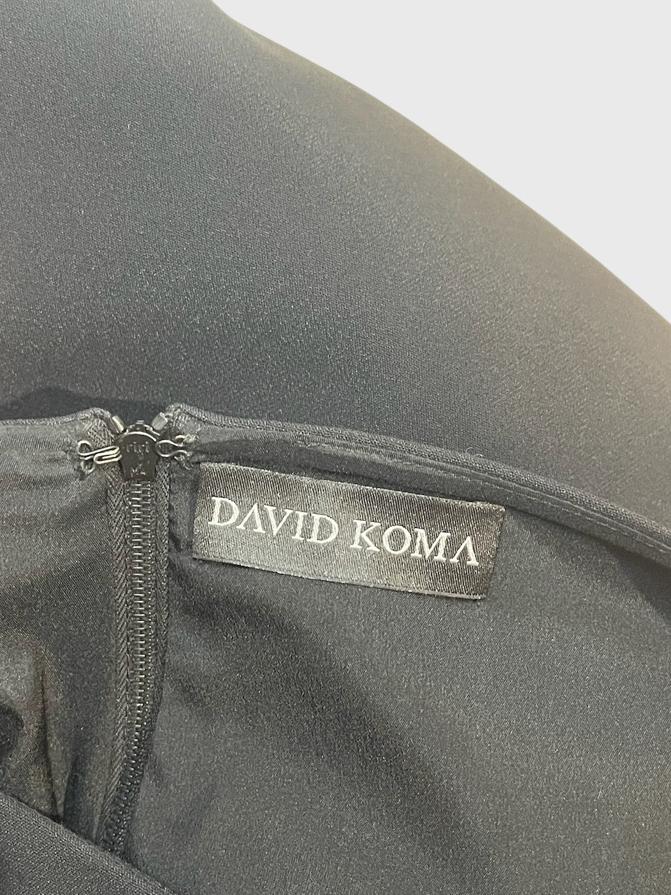 Jupe David Koma noire T.36