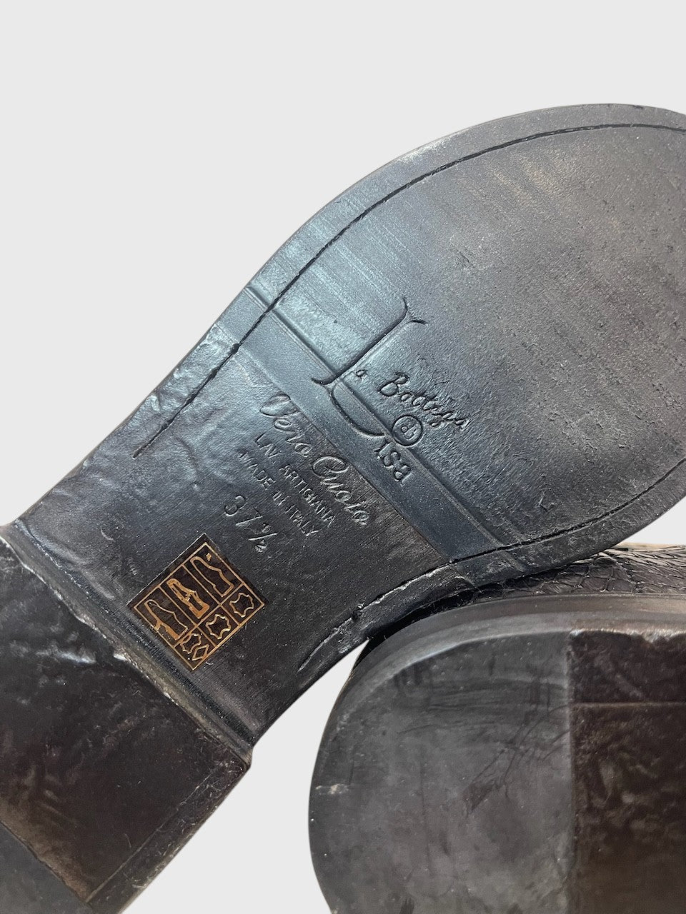 Bottines La Bottega noires T.37,5