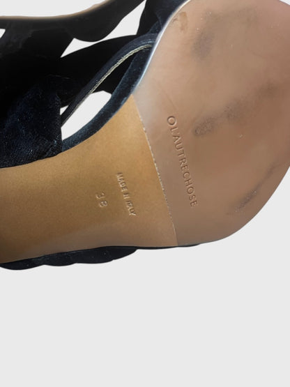 Sandales L'Autre Chose noires T.38