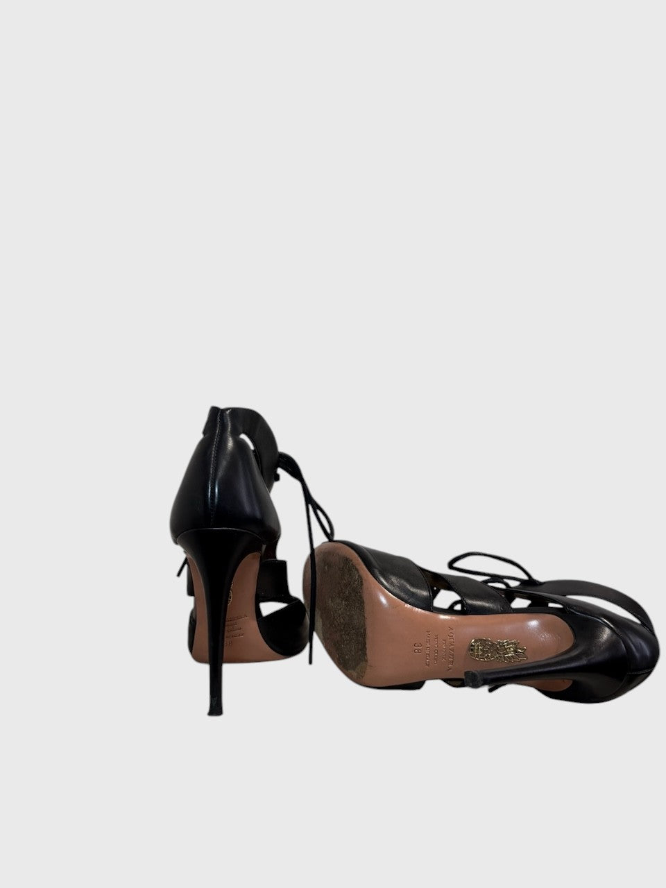 Escarpins Aquazzura noirs T.38