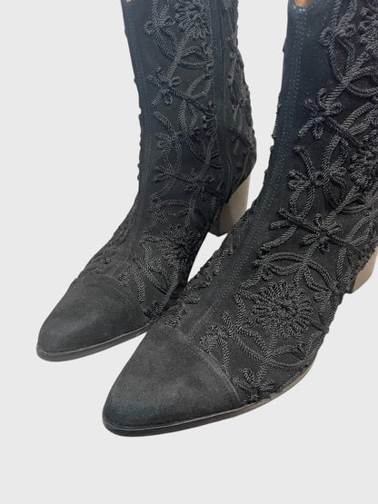 Bottines Tabitha Simmons noires T.37,5