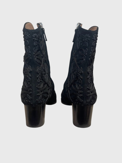 Bottines Tabitha Simmons noires T.37,5