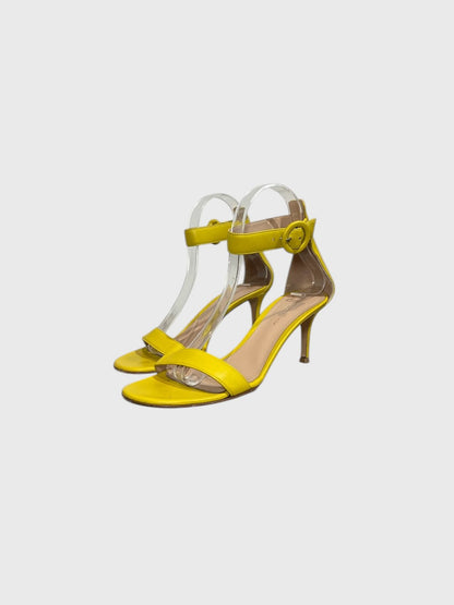 Sandales Gianvito Rossi jaune T.37,5