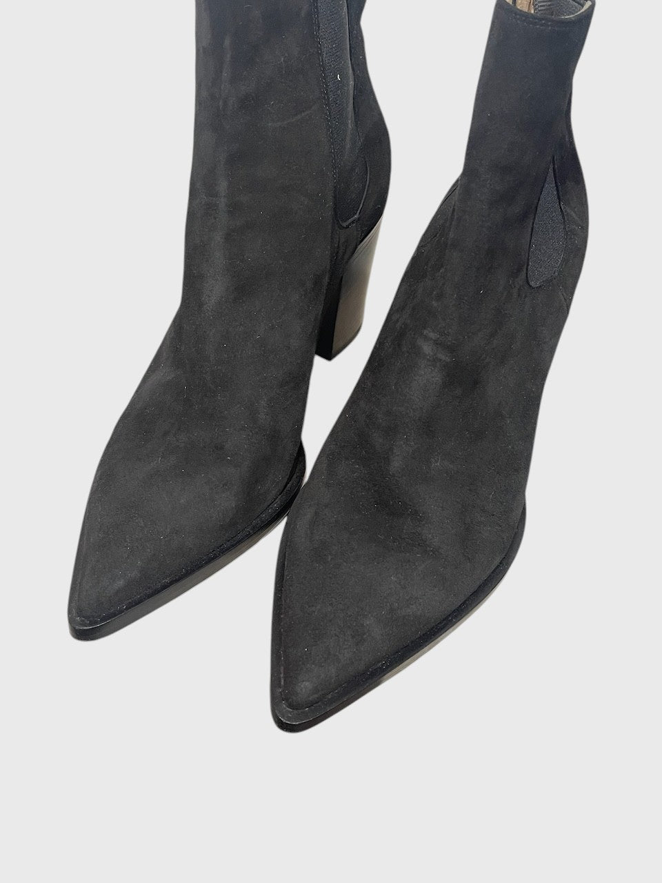 Bottines Gianvito Rossi noires T.38