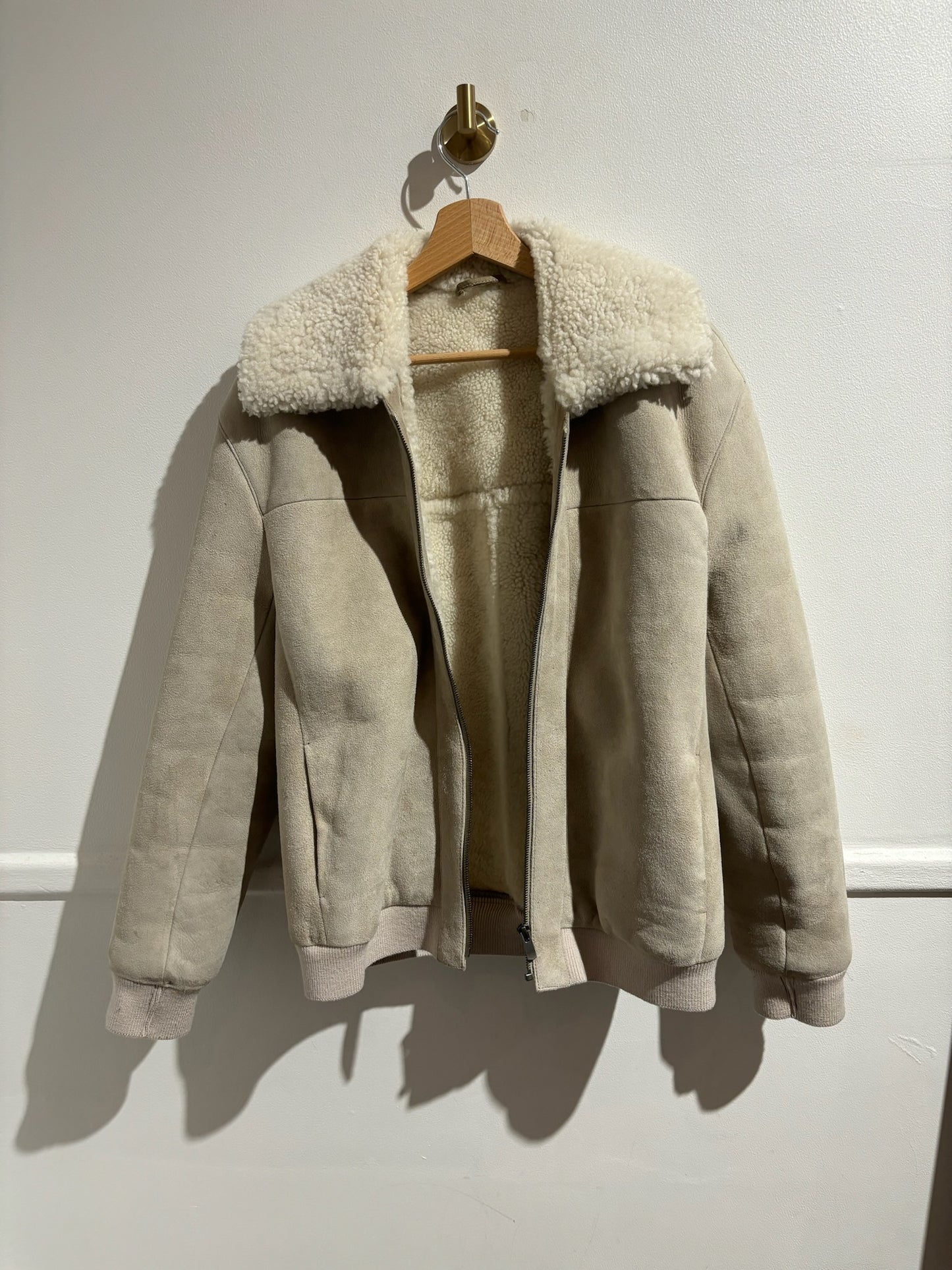 Veste peau lainée Gerard Darel T.42