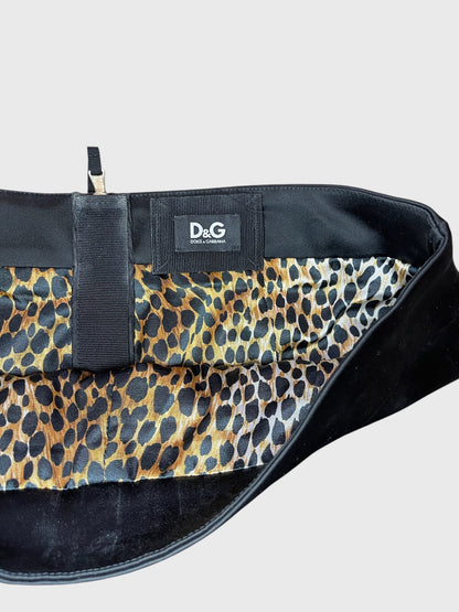 Jupe Dolce & Gabbana noire T.38