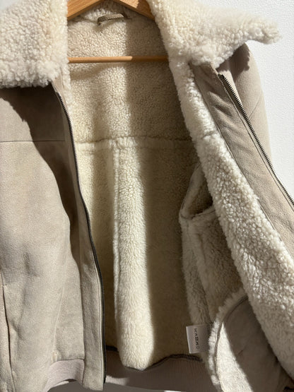 Veste peau lainée Gerard Darel T.42