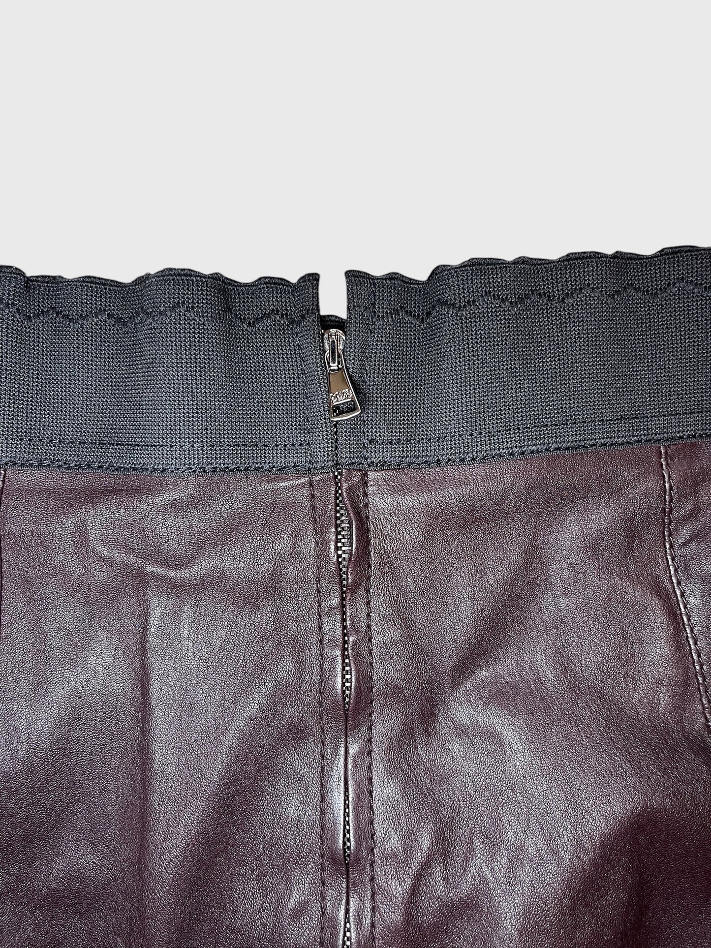 Jupe Dolce & Gabbana bordeaux T.40