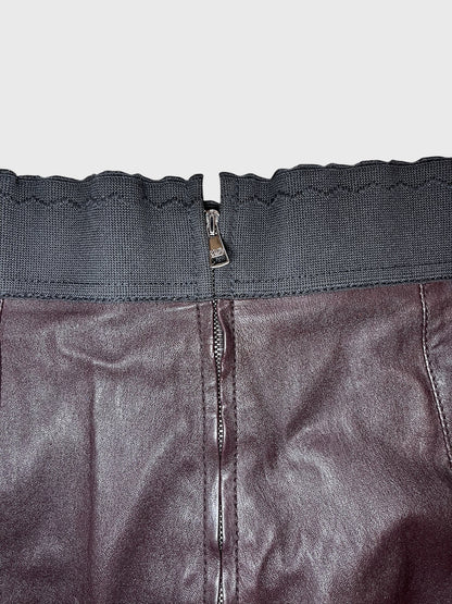 Jupe Dolce & Gabbana bordeaux T.40