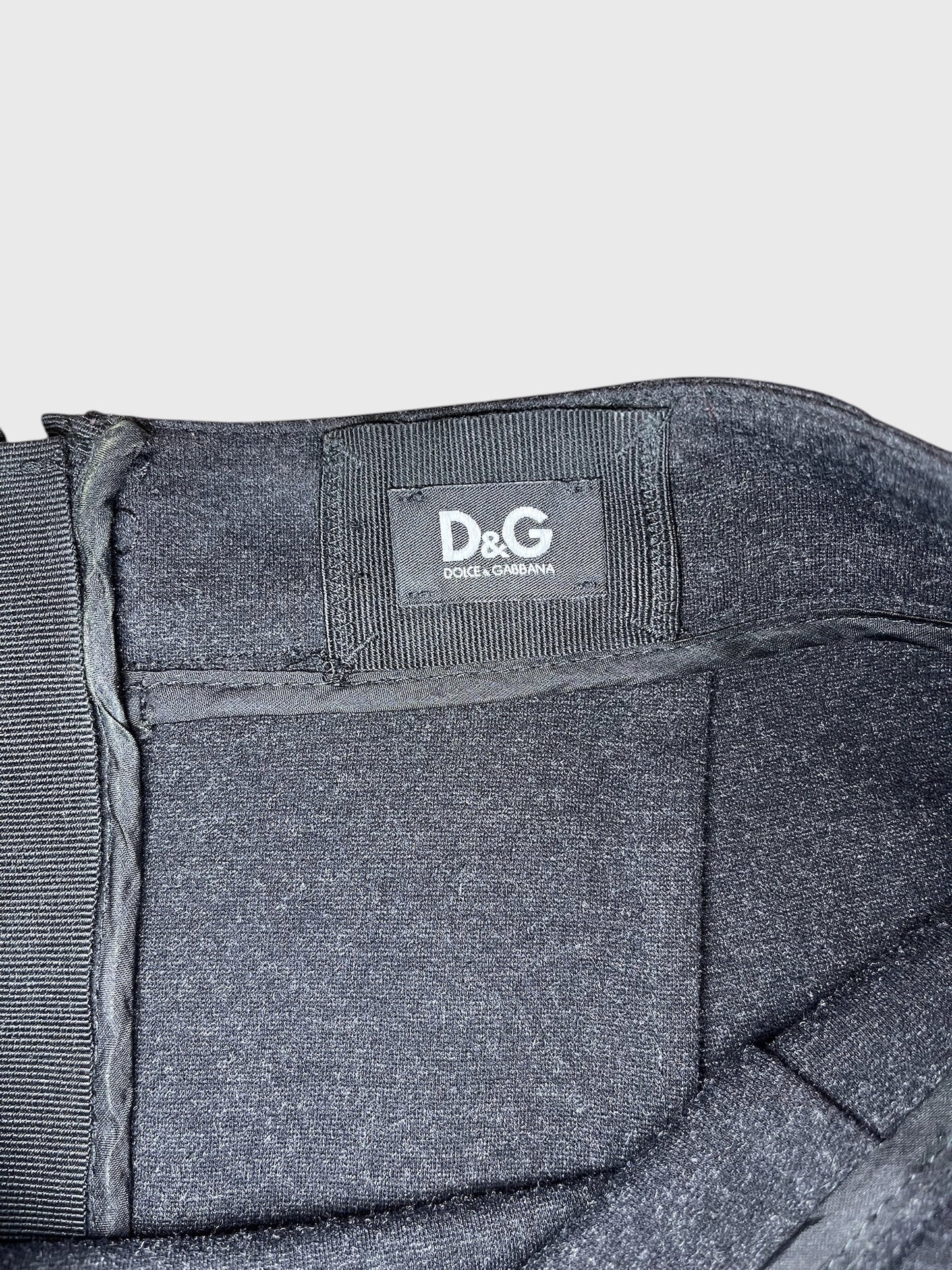 Jupe Dolce & Gabbana grise T.40