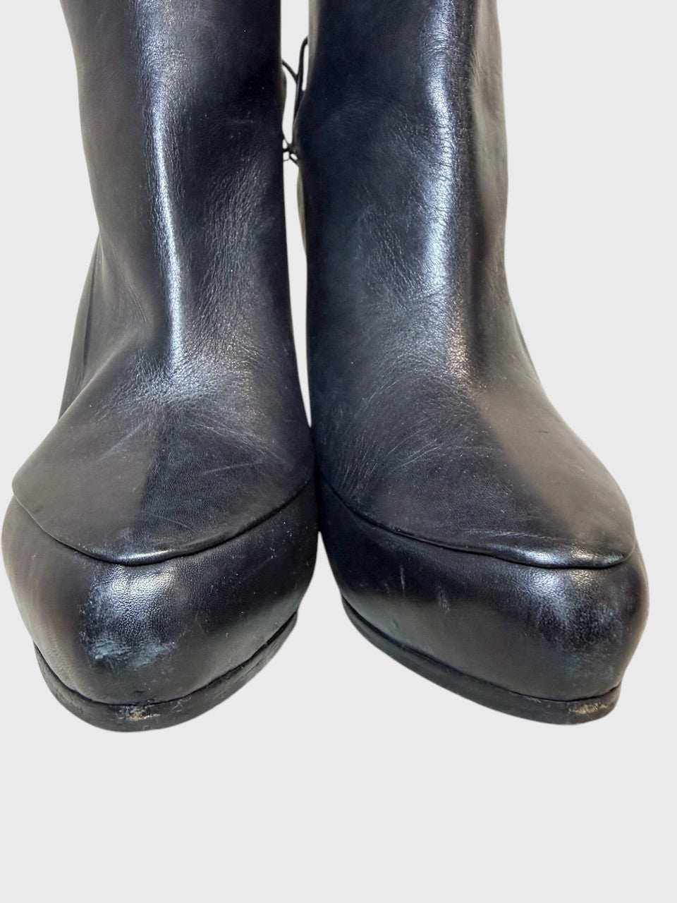 Bottines Aquazzura noires T.38,5