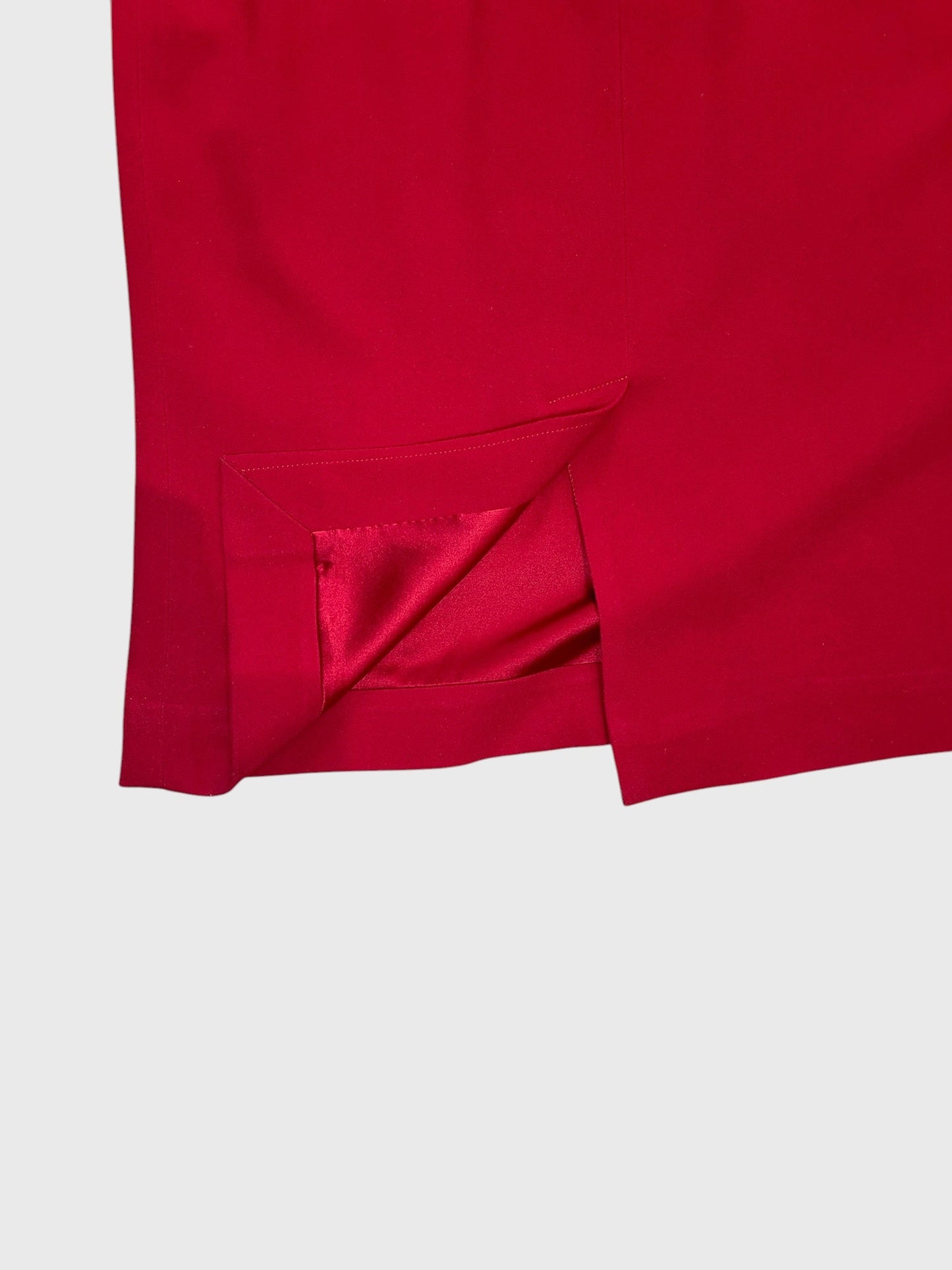 Jupe Dolce & Gabbana rouge T.40