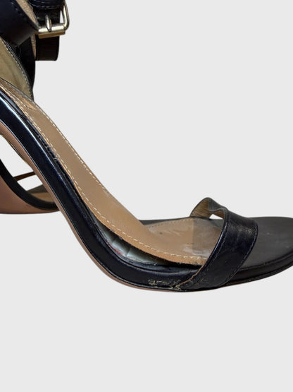 Sandales Aquazzura noires T.38