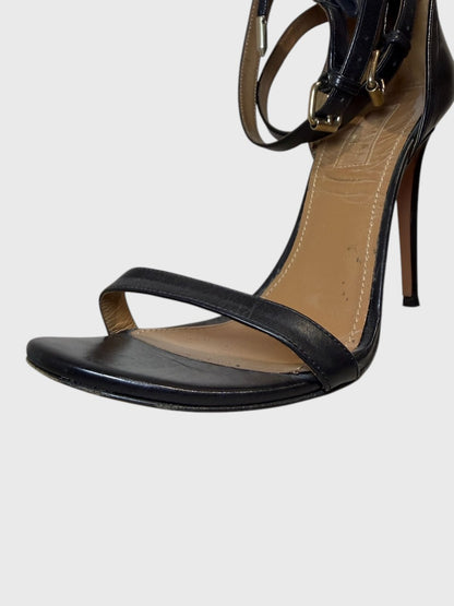 Sandales Aquazzura noires T.38