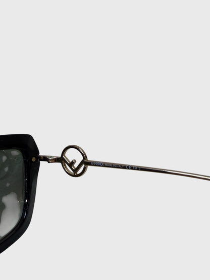 Lunettes de soleil Fendi noires