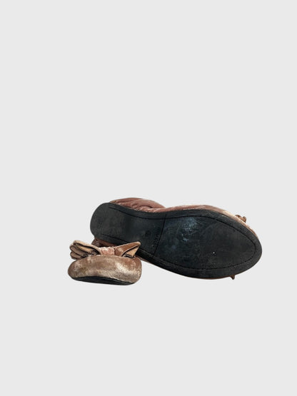 Ballerines Miu Miu rose T.38