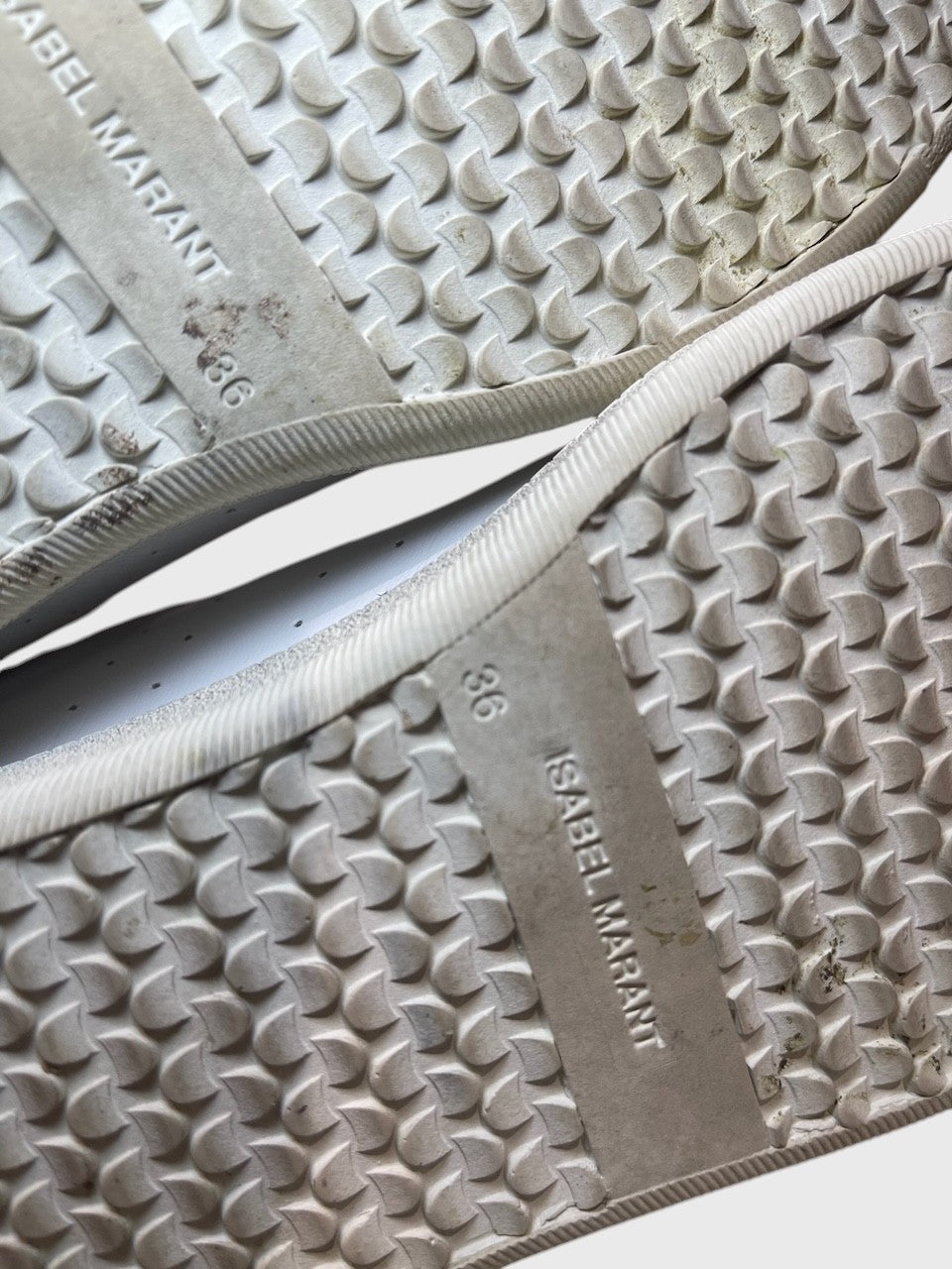 Baskets Isabel Marant blanches T.36