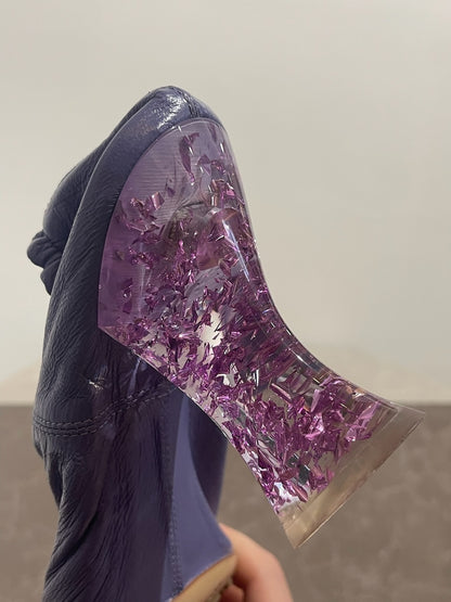 Escarpins Bottega Veneta violet T.40
