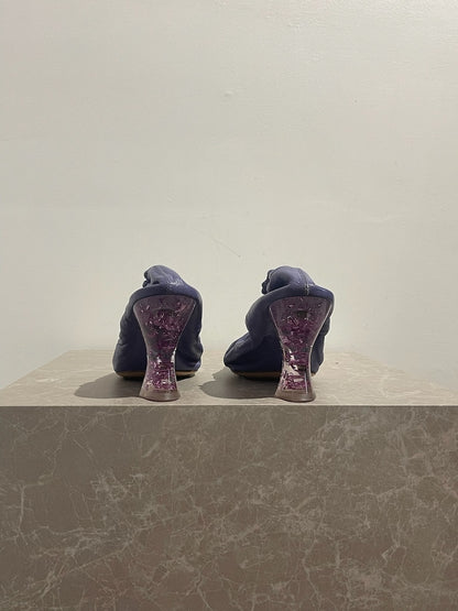 Escarpins Bottega Veneta violet T.40