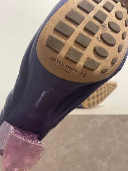 Escarpins Bottega Veneta violet T.40