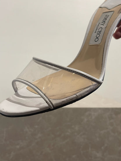 Mules Jimmy Choo blanches T.41