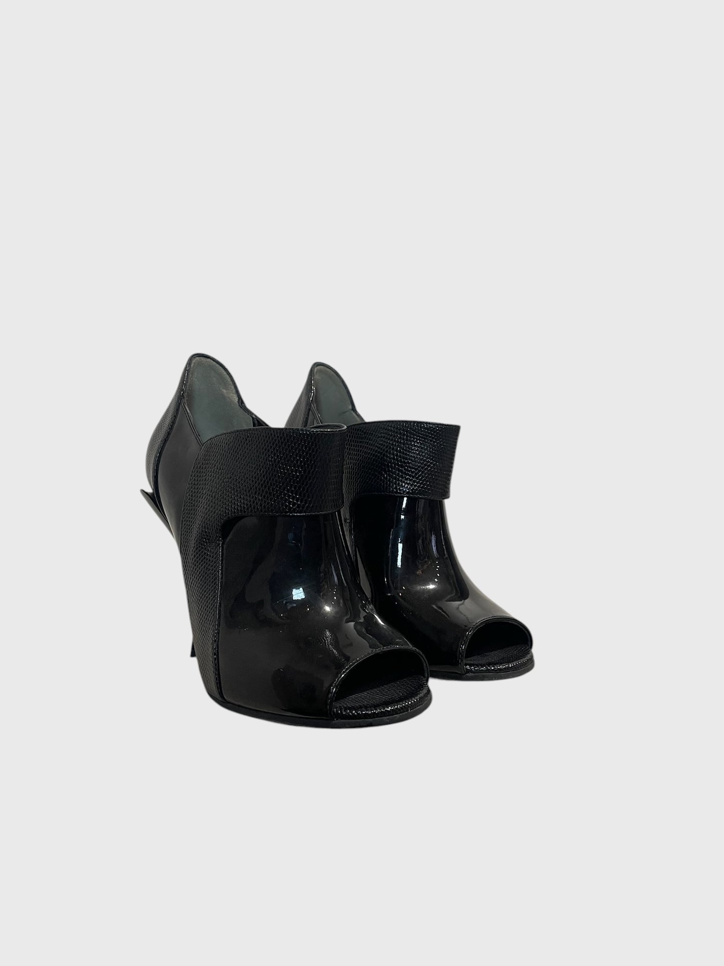 Bottines Fendi noires T.37