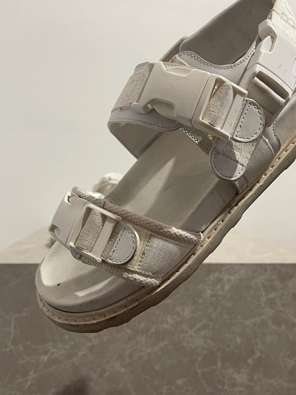Sandales Bottega Veneta blanches T.40