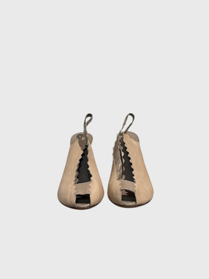 Escarpins Chloé beiges T.36,5