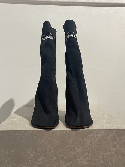 Bottes VETEMENTS noires T.41