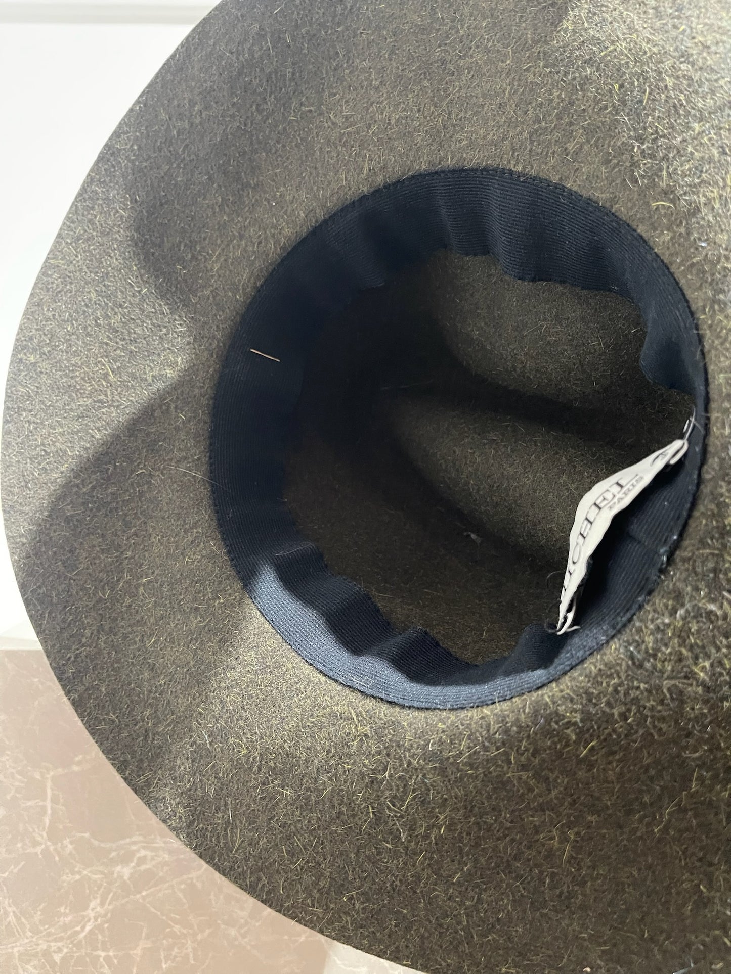 Chapeau Maison Michel kaki T.M