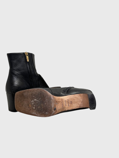 Bottines Sergio Rossi noires T.36