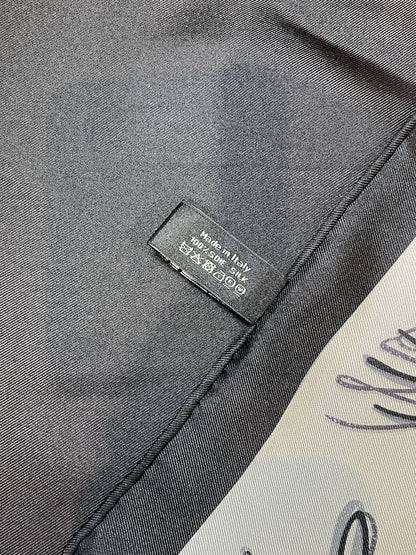 Foulard Chanel Coco 5 noir