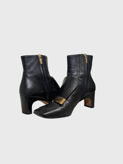 Bottines Sergio Rossi noires T.36