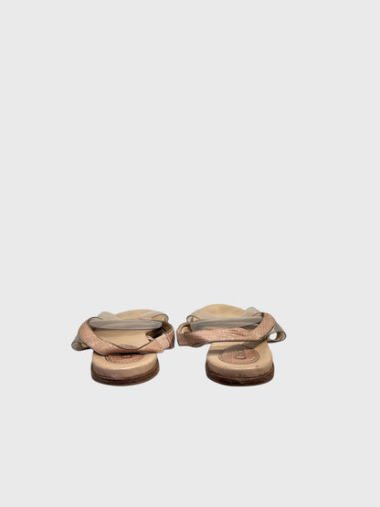 Sandales Chloé beiges T.37,5