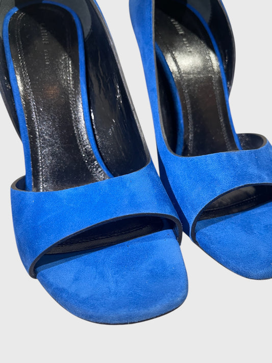 Escarpins Celine bleus T.37