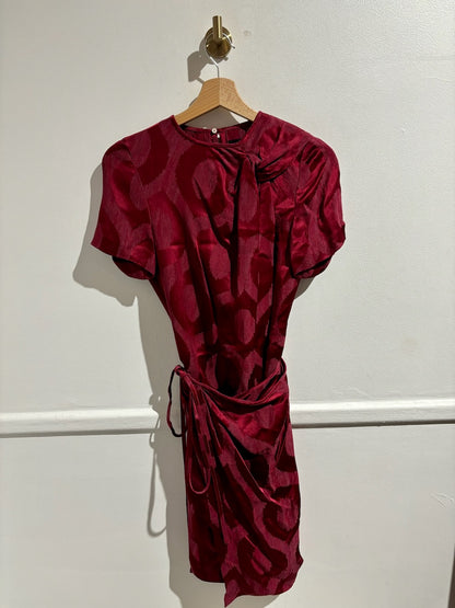 Robe Isabel Marant bordeaux T.34