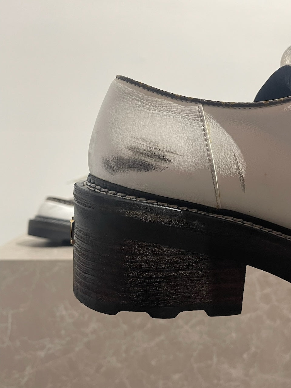 Derbies Louis Vuitton Beaubourg T.39
