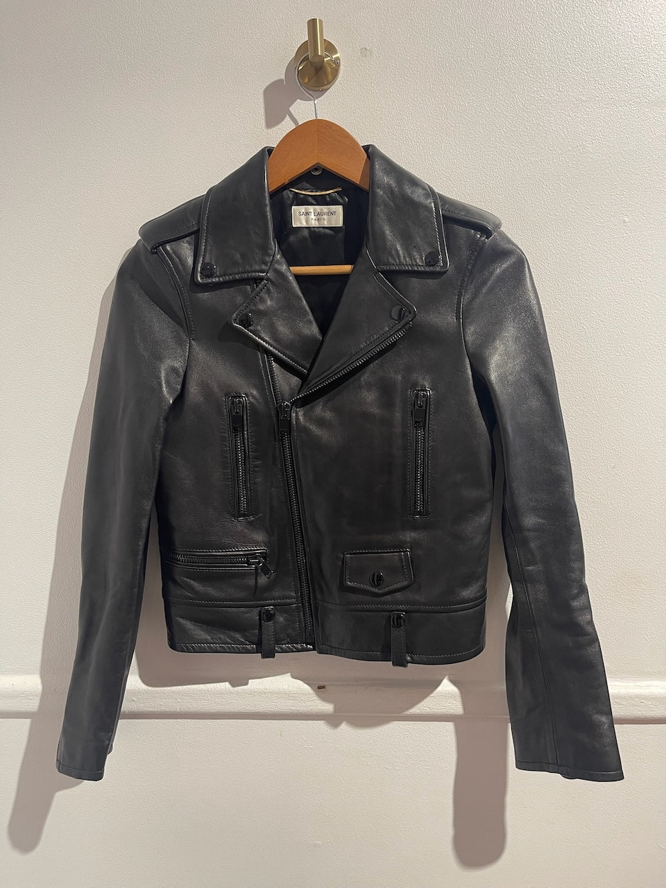 Perfecto Saint Laurent noir T.36