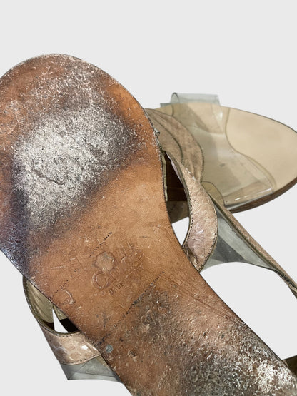 Sandales Chloé beiges T.37,5