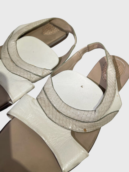 Sandales Chloé beiges T.37,5