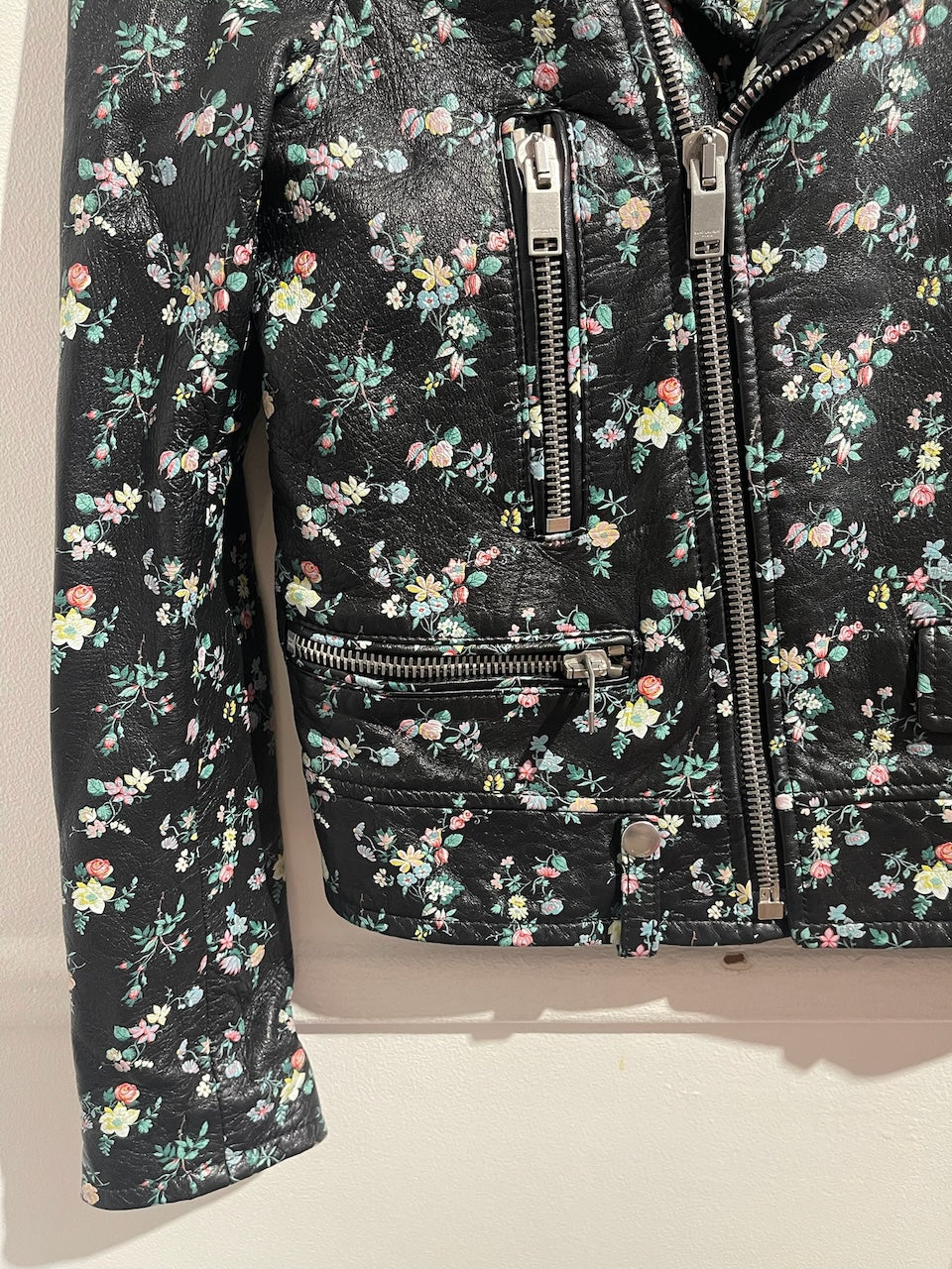 Perfecto Saint Laurent fleurs T.36