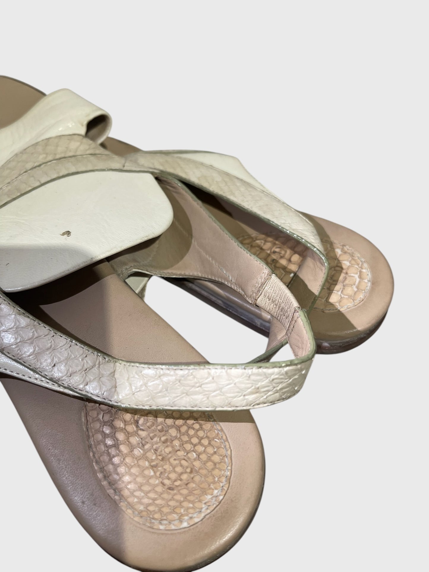 Sandales Chloé beiges T.37,5