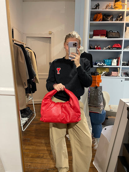 Sac Bottega Veneta rouge