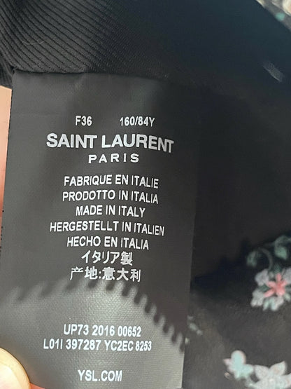 Perfecto Saint Laurent fleurs T.36
